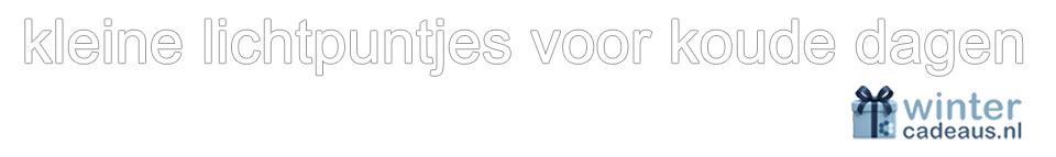 Brievenbuscadeaus voor de winter